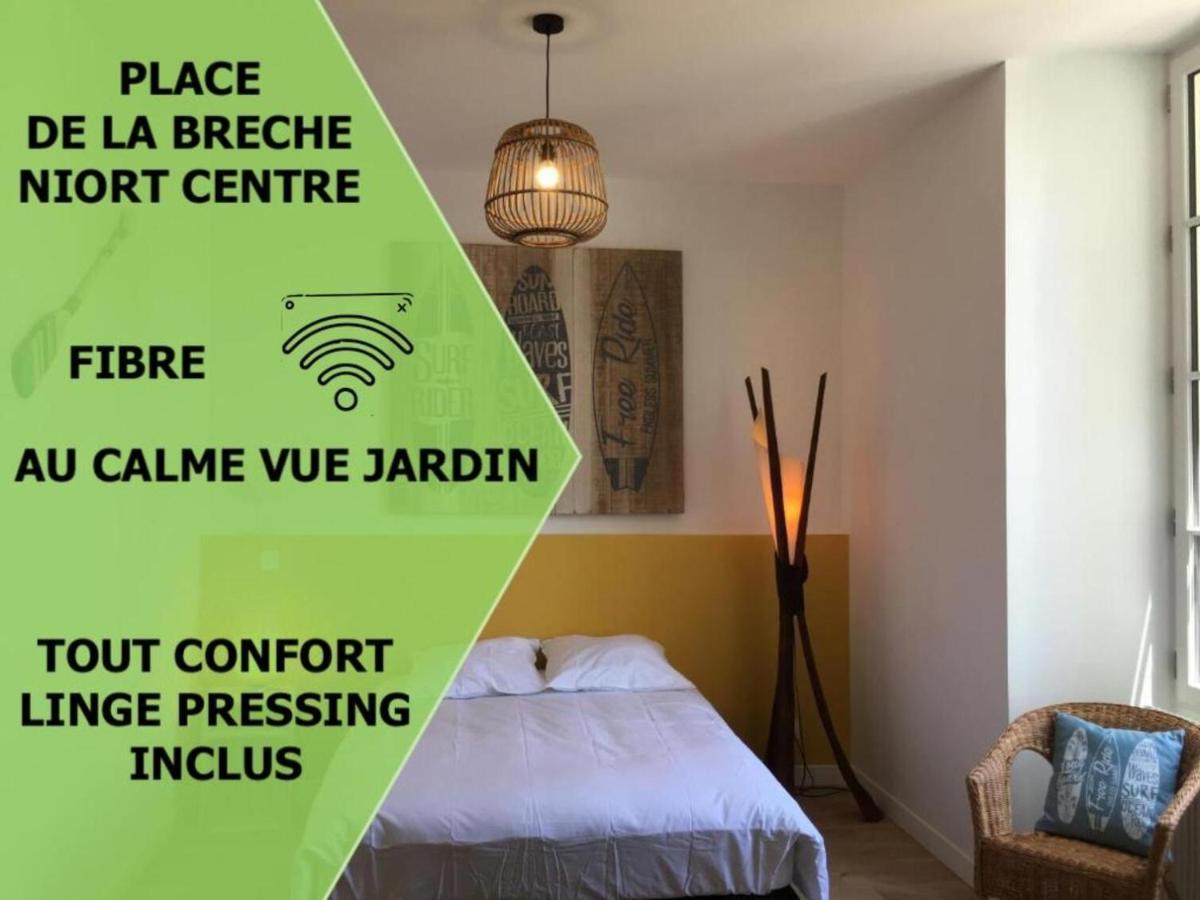 Le Beach Centre La Breche Wifi Vue Jardin นีออร์ ภายนอก รูปภาพ